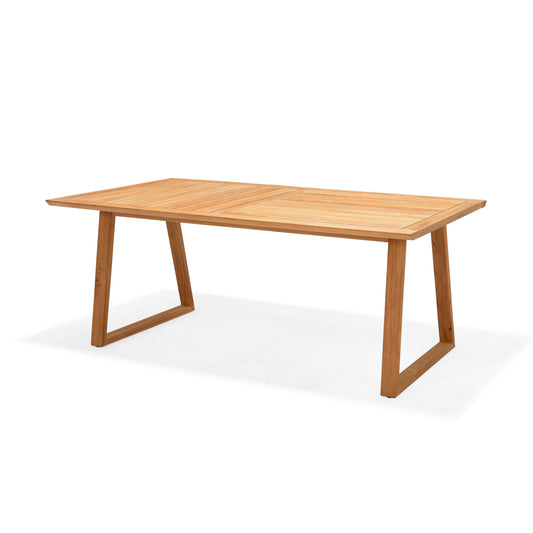 Agate Teak 100% FSC Certified Solid Wood Dining Table
