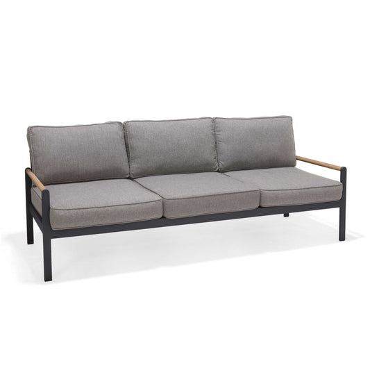 Amber 3-seater Sofa Made of Die-Cast Aluminum
