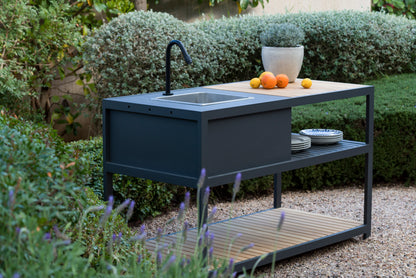 WAS $2599. NOW $1999 BRAND NEW Kitchen Black Made of Die-cast Aluminum, Ideal Set for Outdoor