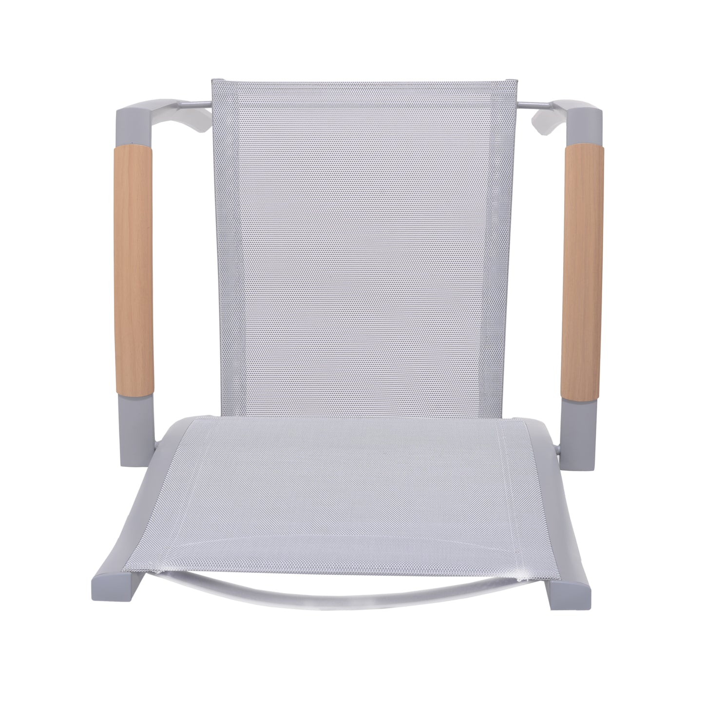 Panama Aluminum stacking White armchair