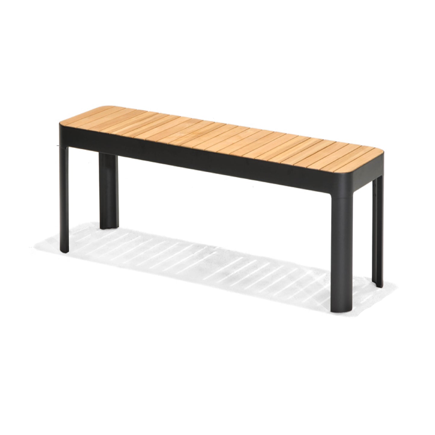 Portals Picnic Bench Made of Die-Cast Aluminum