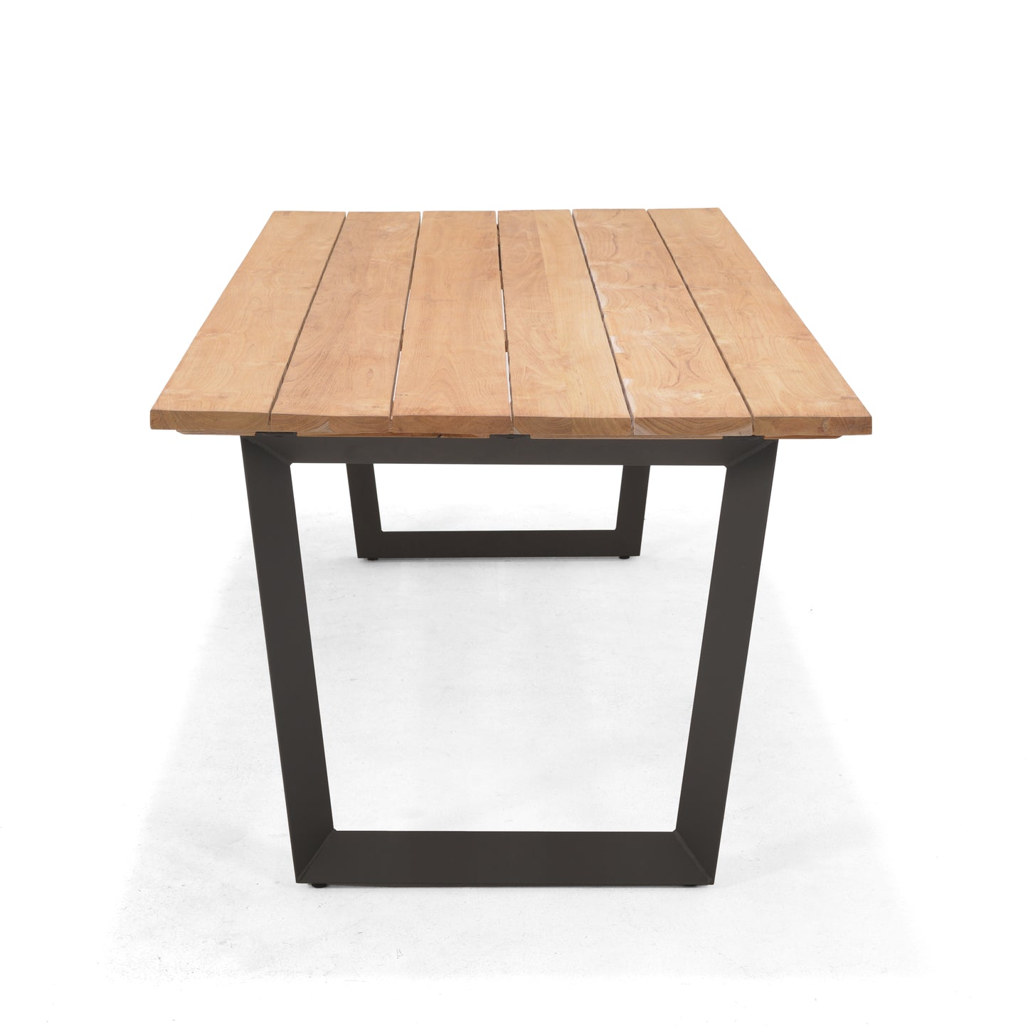 Palau Rectangular Dining Table Made of 100% Teak Wood & Aluminum