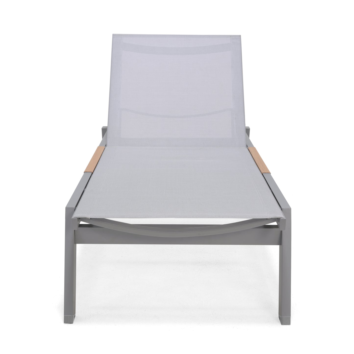 Panama Sun Aluminum White Lounger