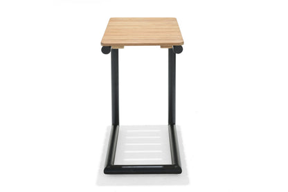 Portals Aluminum C-Shape side table